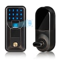 Prime-Line SWISS+TECH Touch Deadbolt Lock with Fingerprint and Keypad Digital Single Pack ST061001